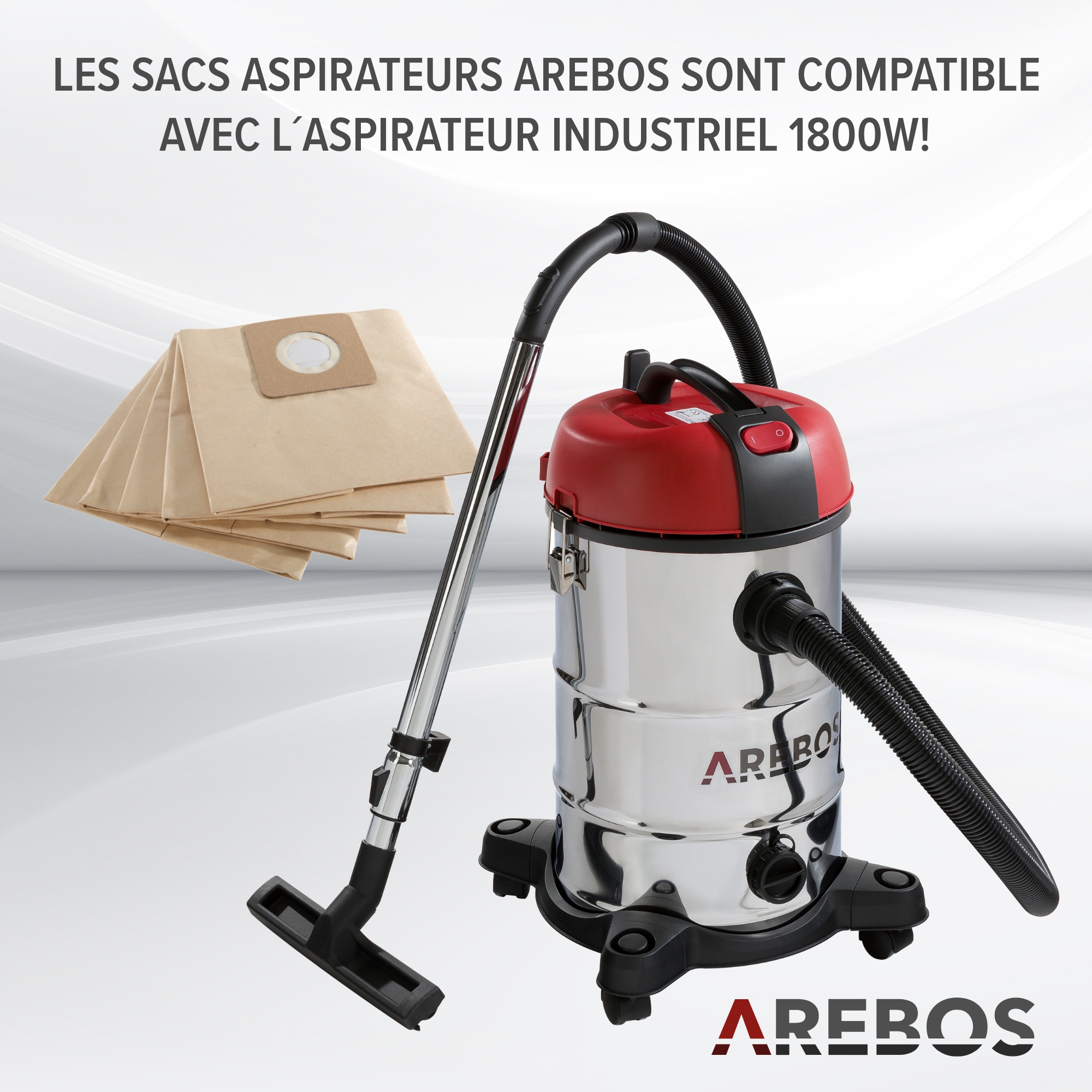 Aspirateur 1800w avec sac cheap