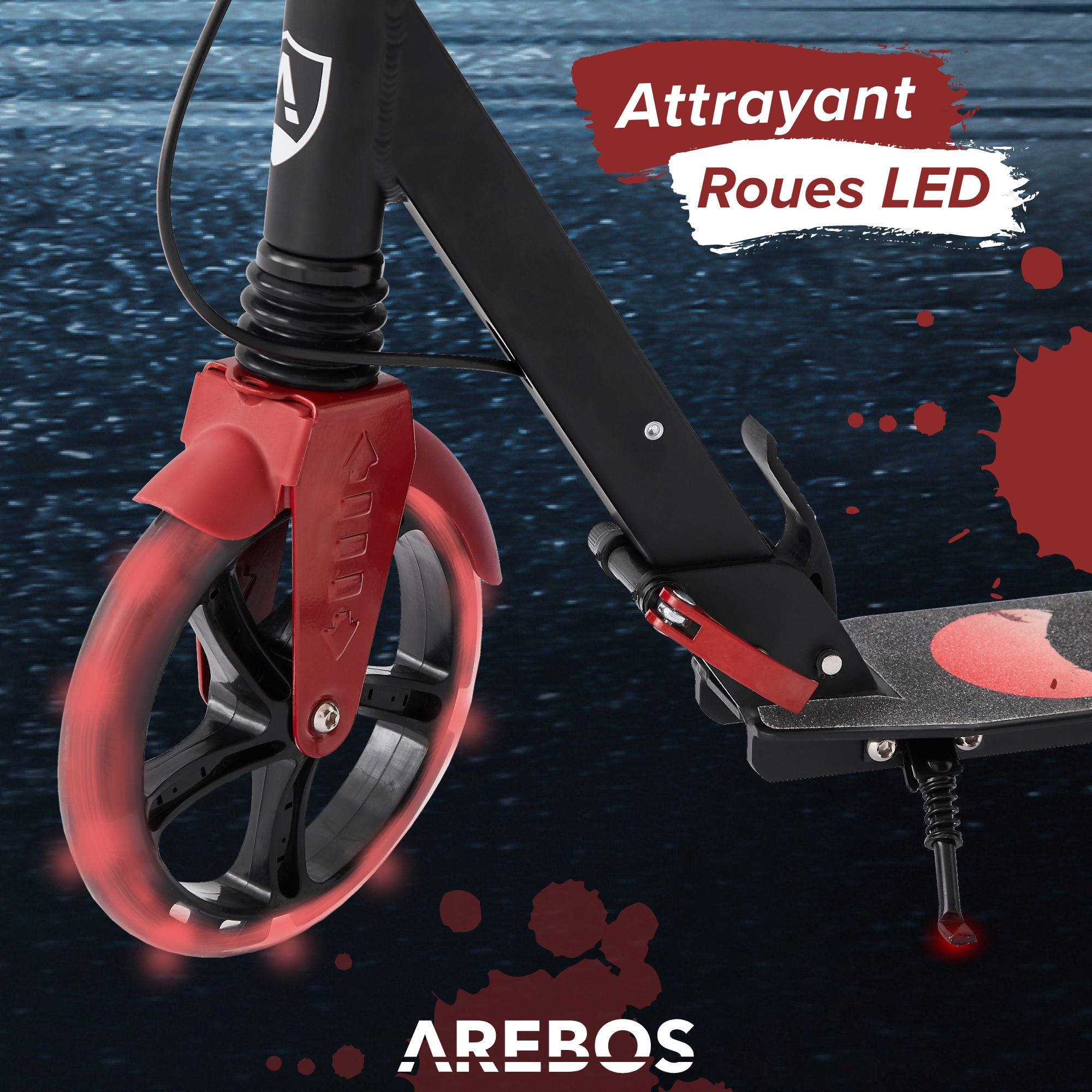 AREBOS Scooter City Scooter Enfants Scooter Adultes avec