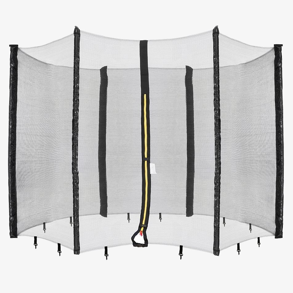 Arebos Trampoline Filet de protection Filet de sécurité pour trampoline 6 barres/poteaux Ø 305cm/10pieds