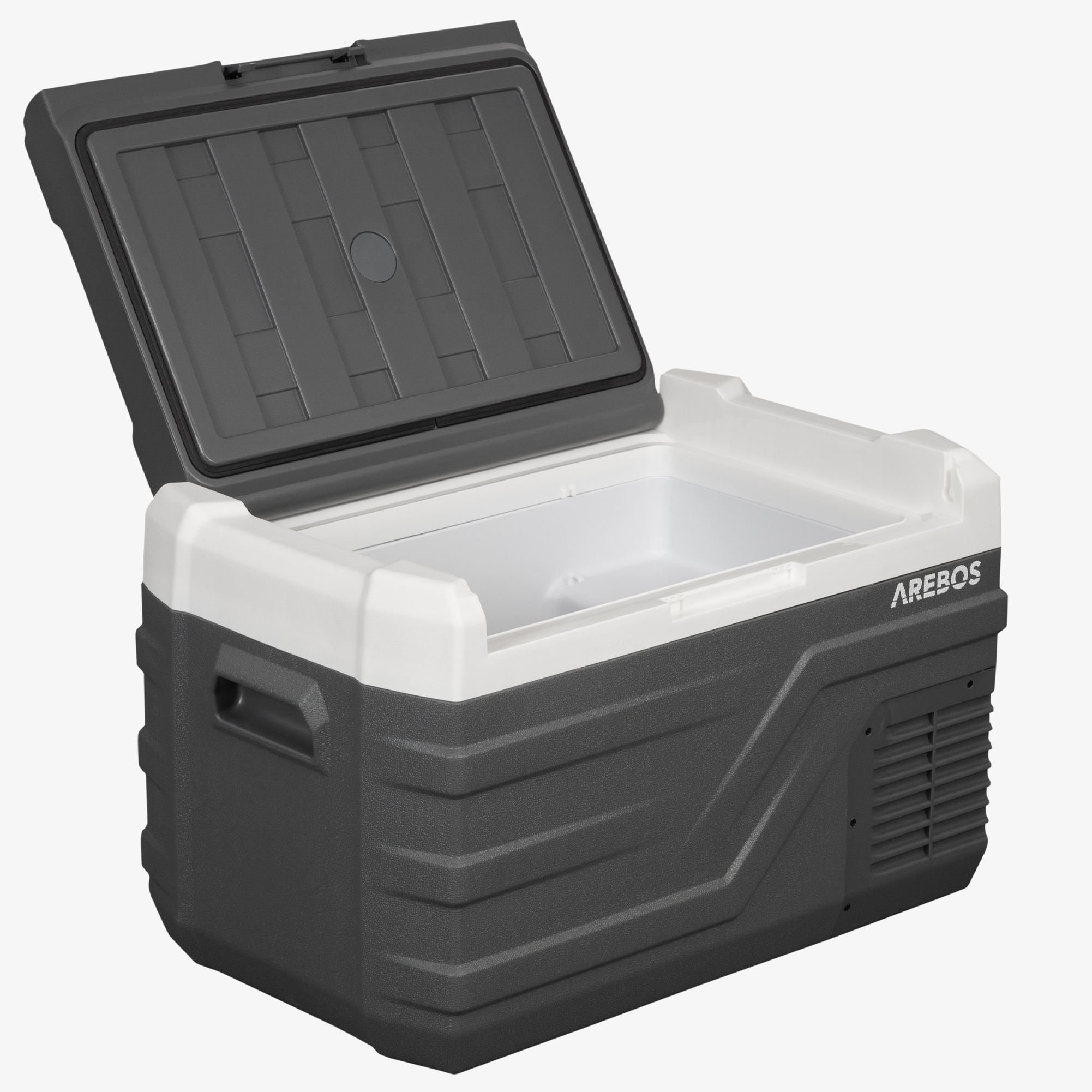 Arebos Glacière à compresseur 26L Commande APP Connexion USB Mode ECO Fonction froid & chaud