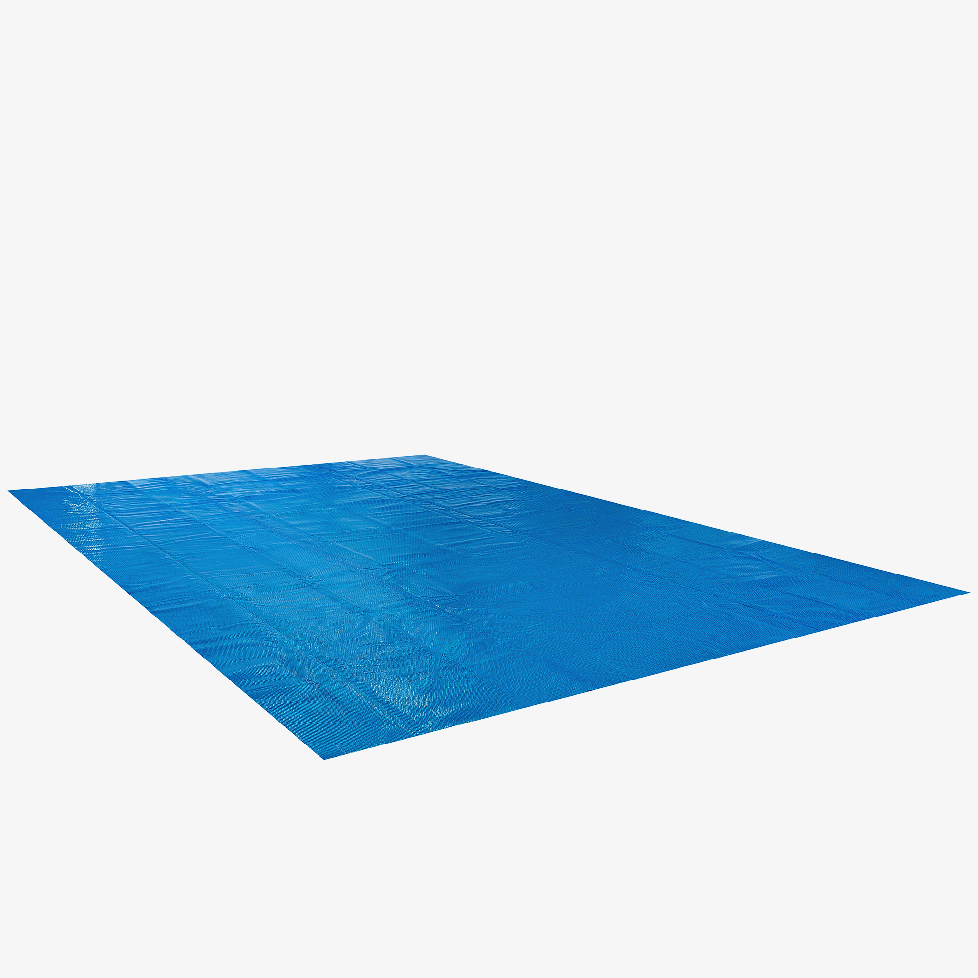 Arebos Pool bâche/couverture solaire - Bâche solaire rectangulaire 6x4m,épaisseur 400μm,découpable