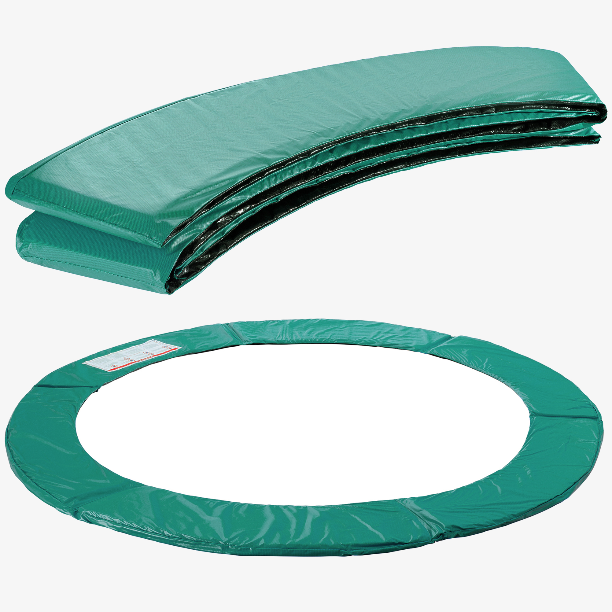 Arebos Couverture de rebord de trampoline - Ø244cm,largeur28cm,épaisseur 20mm - compatible avec 8 pieds