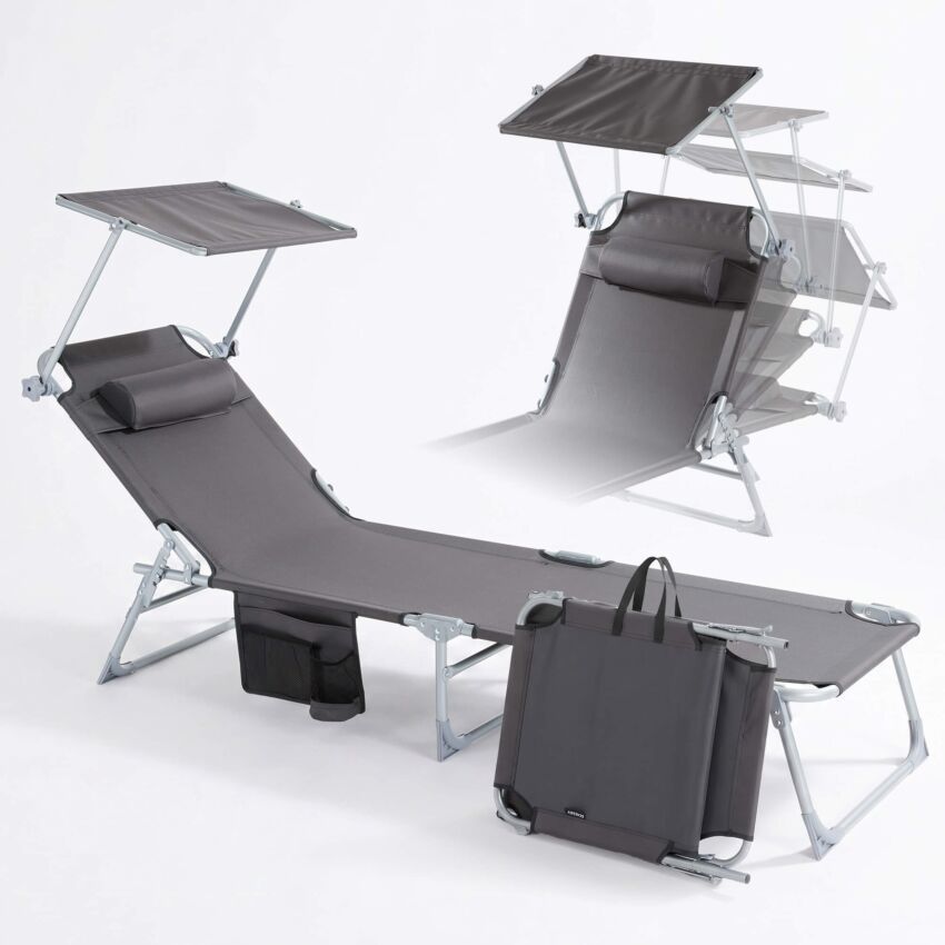 Bain de soleil pliable individuel