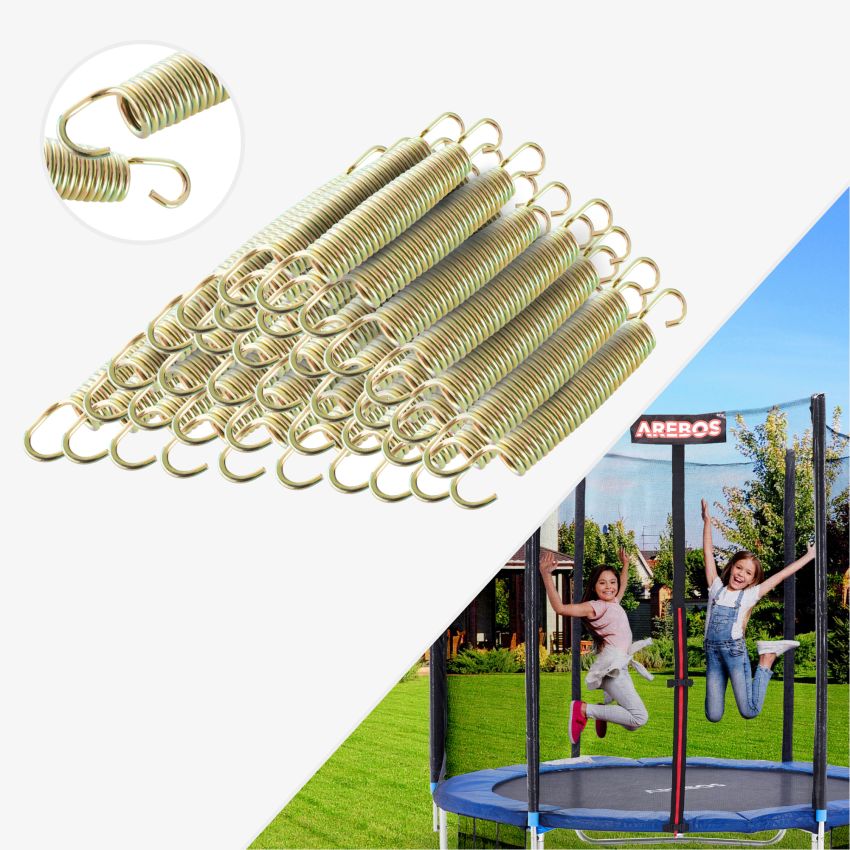 Ressorts de trampoline 165 mm - 36 pièces