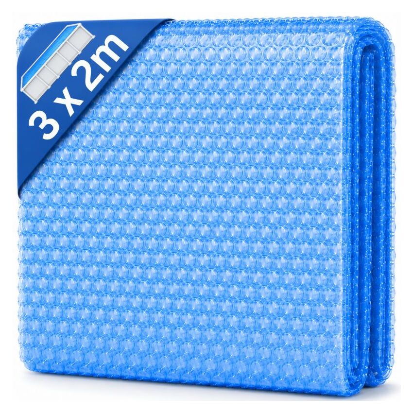 Piscine bâche solaire rectangulaire 3x2 m