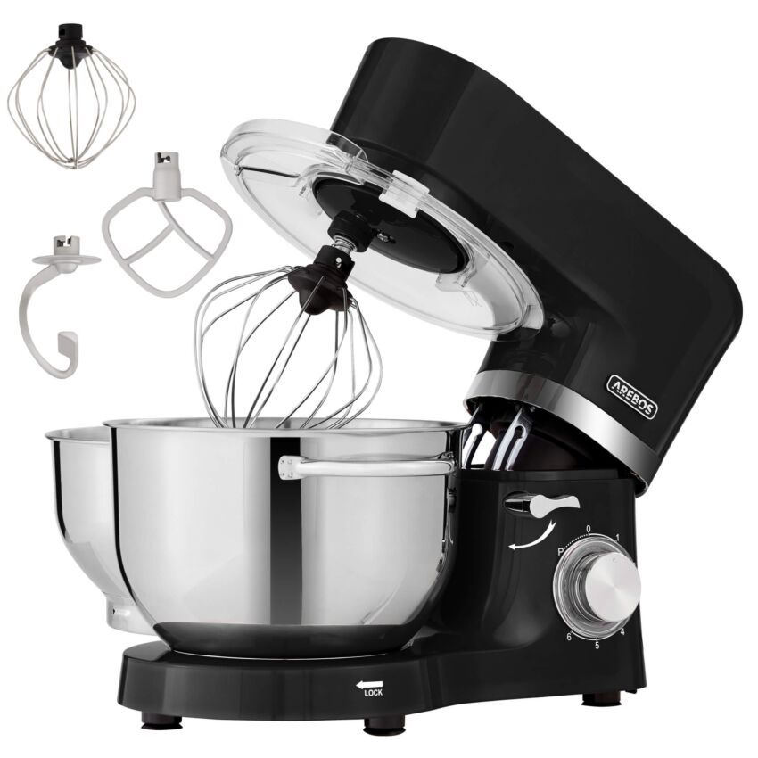 Robot cuisine 1500W 5,5L inox