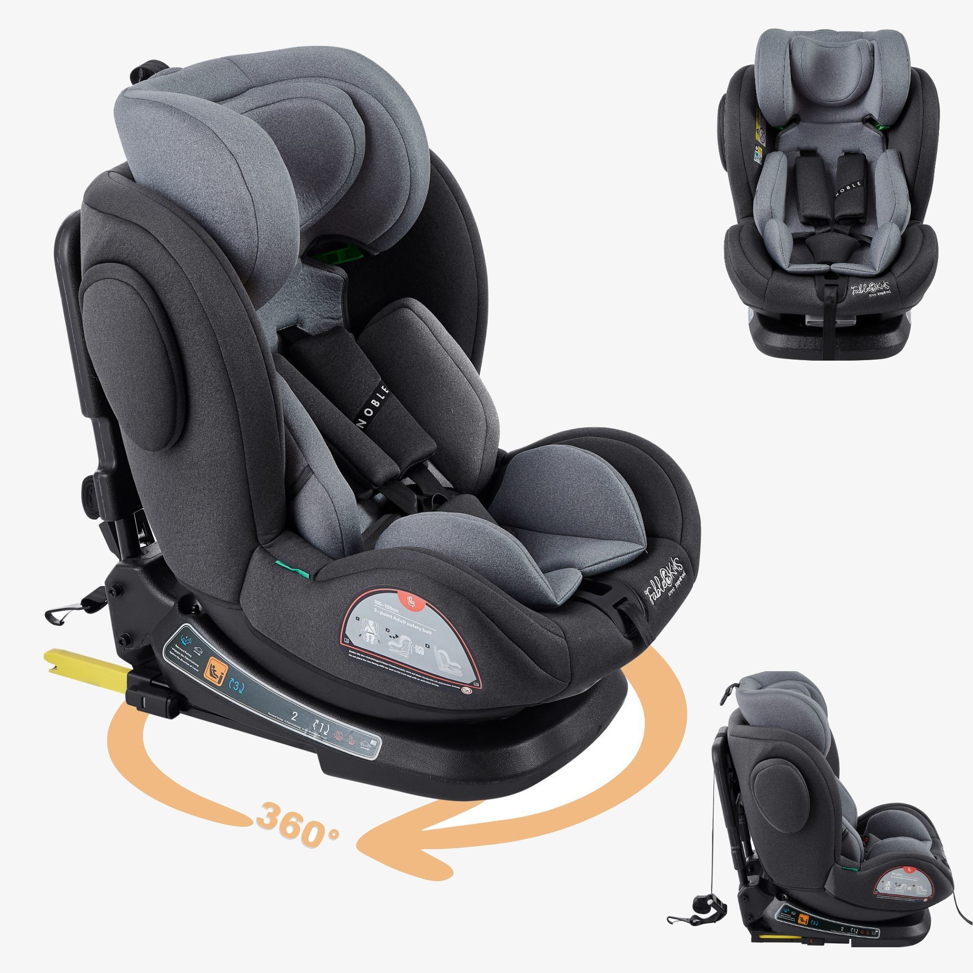 FableKids Autokindersitz Isofix 360 NOBLE i Size 9999929304115