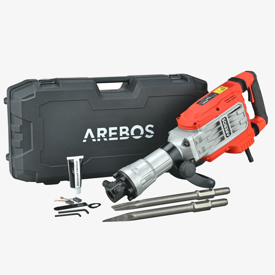 Marteau de démolition 1700W - rouge
