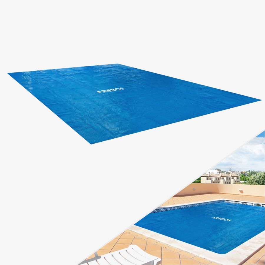 Piscine bâche solaire rectangulaire 3x2 m