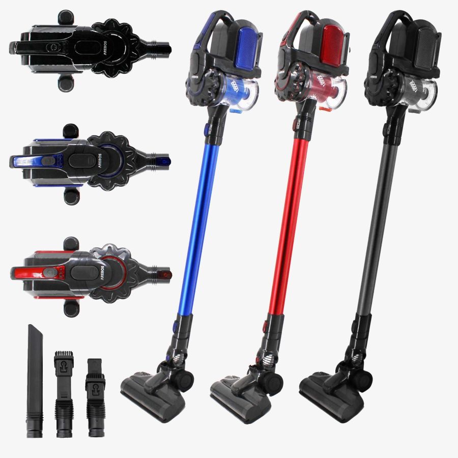 Aspirateur à main sans fil 2en1 avec LED